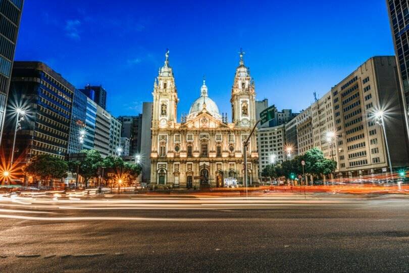 Igreja da Candelária na Av. Presidente Vargas